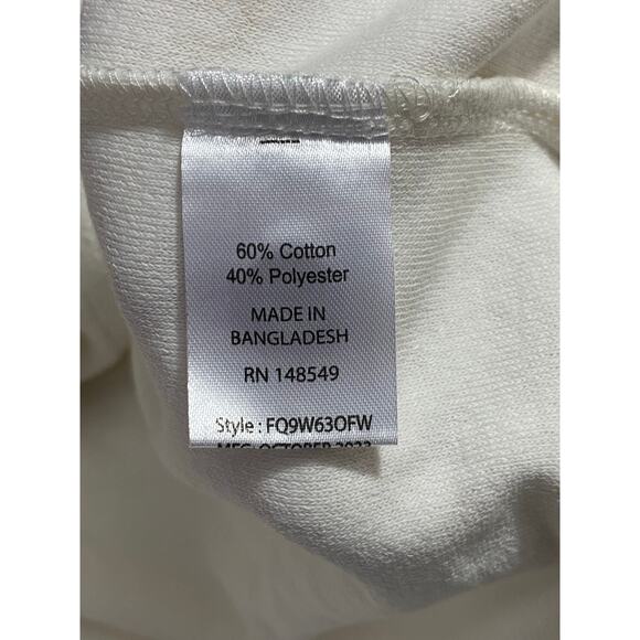 Free Planet Lost in Paradise Large Men Short Sleeve Button-Up Terrycloth White - Picture 9 of 9